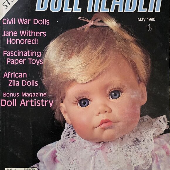 Doll Reader Magazine May 1990 New 1990 Dolls - Picture 3 of 3